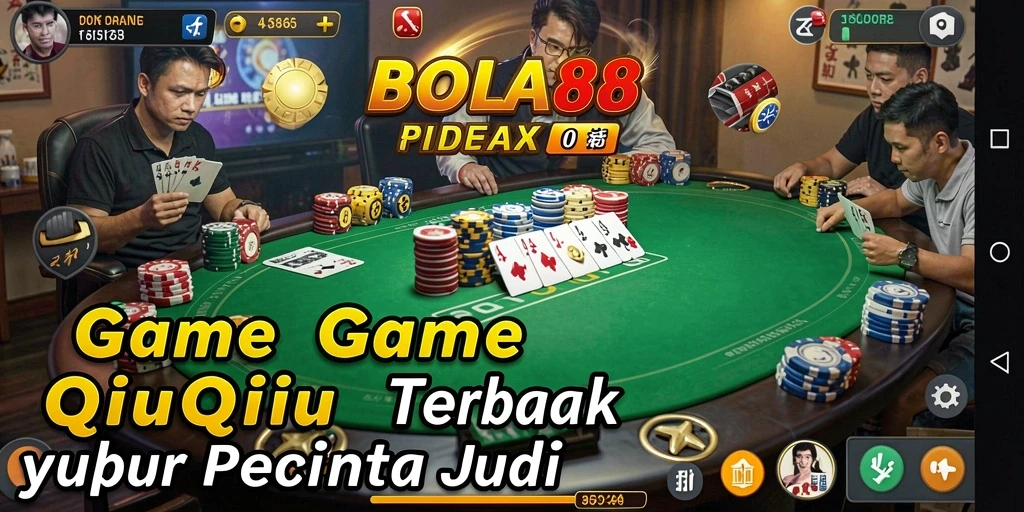 Screenshot BOLA88 menampilkan gameplay QiuQiu yang seru.