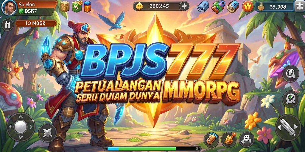 Screenshot gameplay BPJS777 yang menarik dalam petualangan MMORPG.