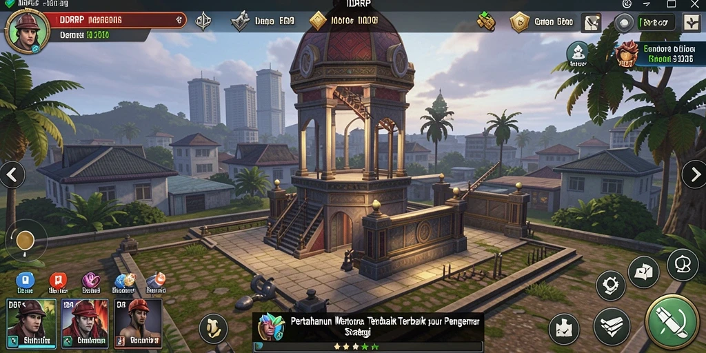Gameplay menegangkan dan menawan dari IDRRP Tower Defense.