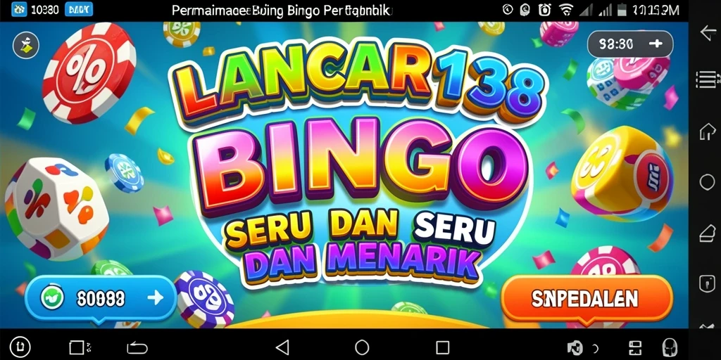 Screenshot gameplay LANCAR138 menunjukkan suasana bermain Bingo yang seru.