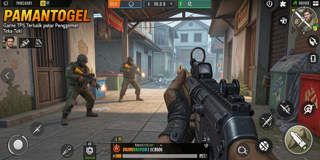 Tampilan gameplay seru dan penuh teka-teki dari PAMANTOGEL.