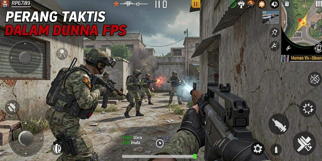 Screenshot gameplay menunjukkan aksi mendebarkan dalam RP6789.