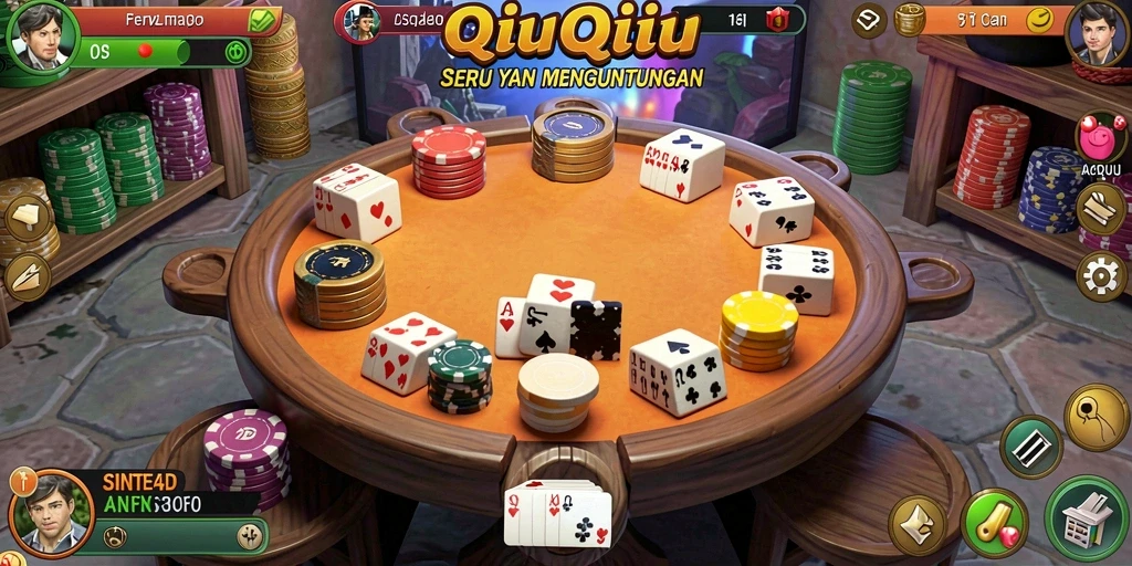 Screenshot gameplay QiuQiu yang menarik di SINTE4D.