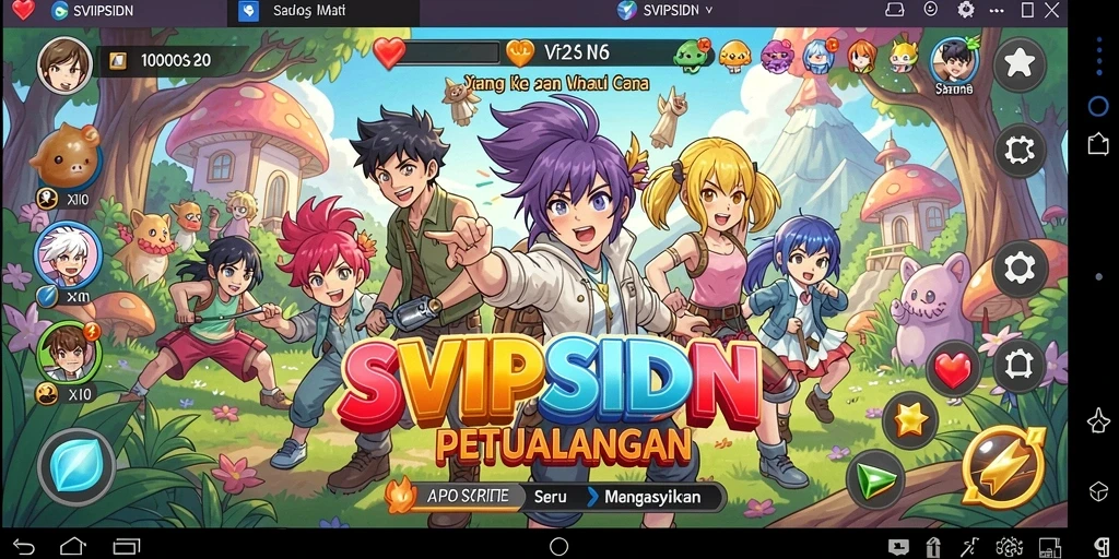 Screenshot gameplay <strong>SVIPSIDN</strong> menampilkan aksi seru dan grafis memukau.