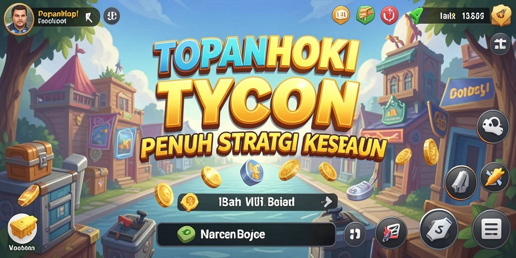Tampilan gameplay menarik dari TOPANHOKI yang penuh strategi.