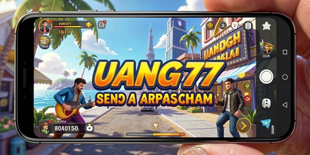 Tampilan gameplay UANG77 yang seru dan penuh tantangan.